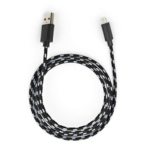 Кабель Vinga USB Type A - USB Micro-B 5 Pin 1 м USB 2.0 (VCPDCMBN31BK) H00000204206 фото