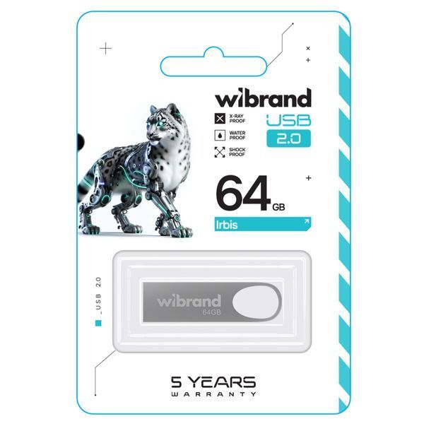 Флеш память USB Wibrand (WI2.0/IR64U3S) H00000460158 фото