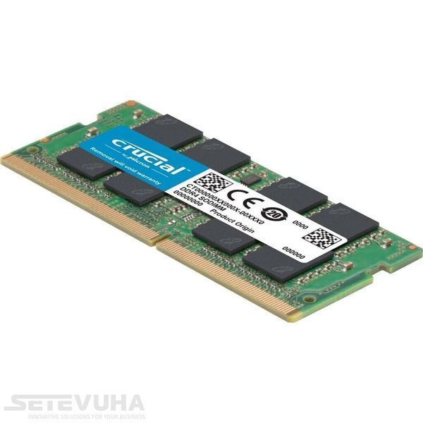 Оперативна пам'ять Crucial SO-DIMM DDR4 32ГБ (CT32G4SFD832A) H00000441706 фото