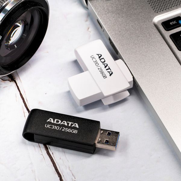 Флеш пам'ять USB ADATA (UC310-256G-RBK) H00000389428 фото