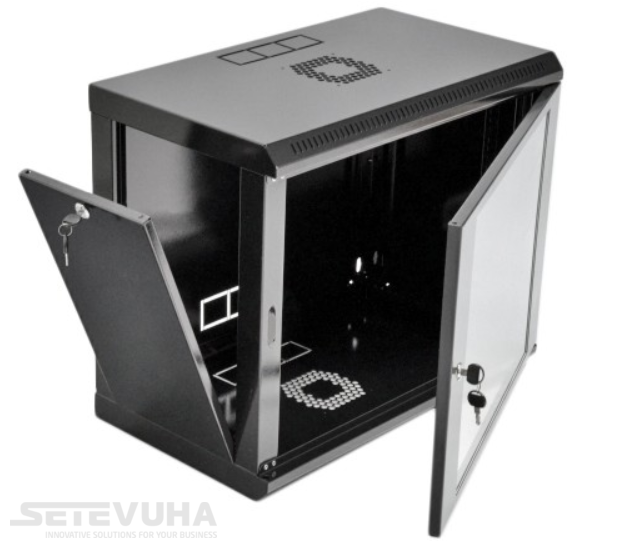 Телекоммуникационный шкаф CMS 9U 19" 350 мм (UA-MGSWL935B) H00000001760 фото