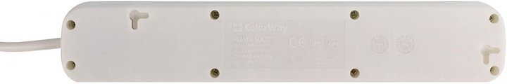 Сетевой фильтр ColorWay 2м 4-розеточный EU (CW-PSEA42W) H00000348790 фото