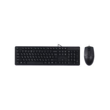 Клавіатура + миша A4Tech провідна (KK-3330 Black) H00000135122 фото