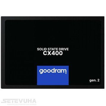 SSD диск GOODRAM CX400 gen.2 1ТБ SATA III 2.5" 3D TLC (SSDPR-CX400-01T-G2) H00000035534 фото