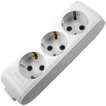 Удлинитель Panasonic 5м 3-розеточный EU (WLTB04352GR-UA) H00000275590 фото