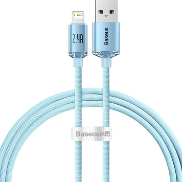 Кабель BASEUS USB Type A - Apple Lightning 1.2 м USB 2.0 (CAJY001103) H00000389408 фото