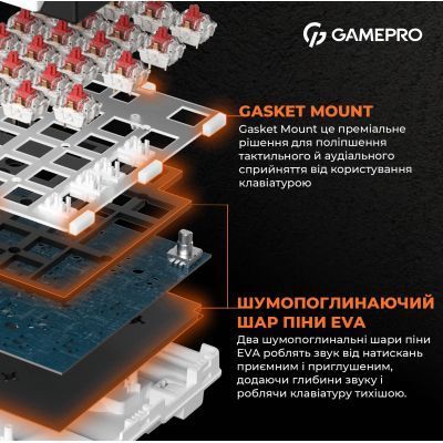 Клавіатура GamePro (MK170B) H00000457547 фото