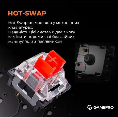 Клавіатура GamePro (MK170B) H00000457547 фото