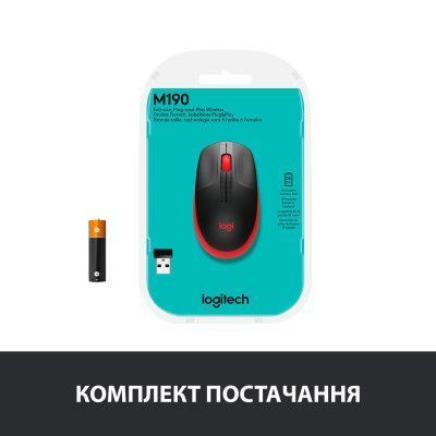 Мышь Logitech M190 беспроводная (910-005908) H00000037349 фото