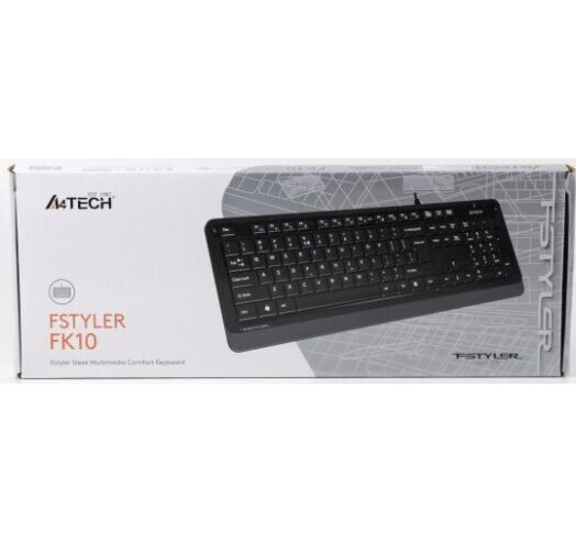 Клавіатура A4Tech провідна (FK10 (Grey)) H00000075726 фото