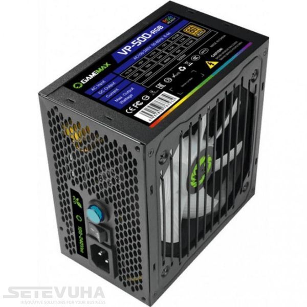 Блок живлення GameMax (VP-500-RGB) H00000033064 фото
