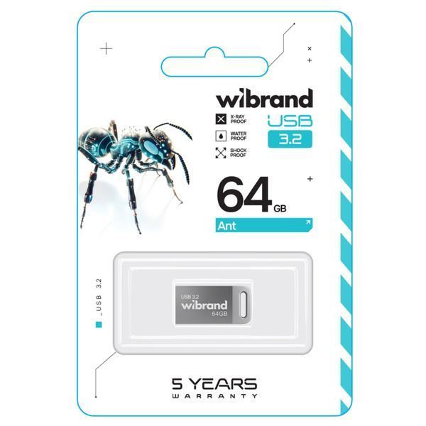 Флеш пам'ять USB Wibrand (WI3.2/AN64M4S) H00000460202 фото