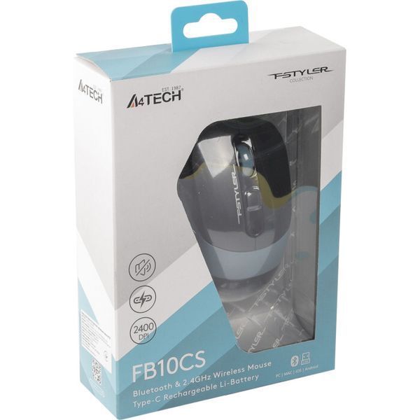 Мышь A4Tech (FB10CS (Ash Blue)) H00000312608 фото