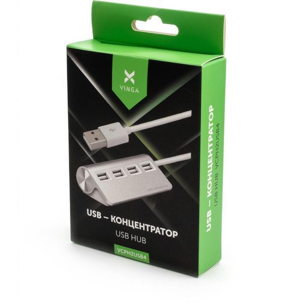 USB-хаб Vinga (VCPH2USB4) H00000176952 фото