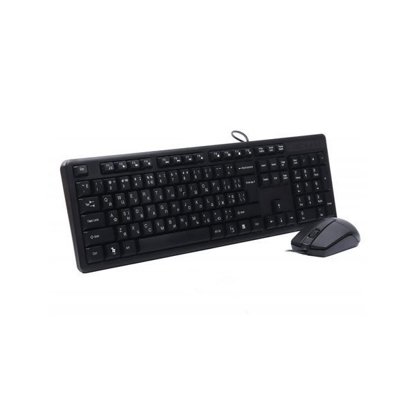Клавиатура + мышь A4Tech проводная (KK-3330 Black) H00000135122 фото