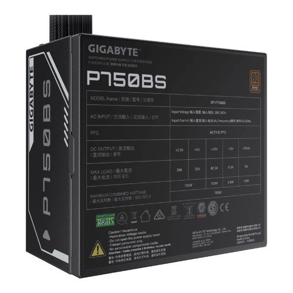 Блок живлення Gigabyte (GP-P750BS) H00000441404 фото