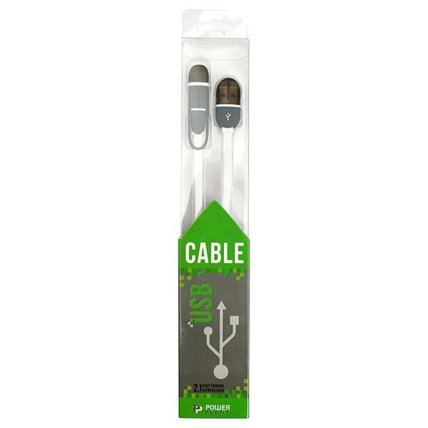 Кабель PowerPlant USB Type A - Micro-USB Apple Lightning 1 м USB 2.0 (KD00AS1292) H00000179680 фото