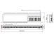 Патч-панель Fibrain 1U 24 &times; RJ-45 FTP/STP кат. 5e (XE100.250) H00000278363 фото 3