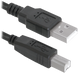 Кабель Defender USB Type A - USB Type B 1.8 м USB 2.0 (83763_DEFENDER) H00000184874 фото 1