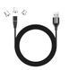 Кабель ColorWay USB Type A - Micro-USB USB Type C Apple Lightning 1 м (CW-CBUU038-BK) H00000204094 фото 1