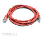 Патч корд Kingda UTP Cat. 5e 2 м PVC Червоний (PAUT3200-RD) H00000002705 фото