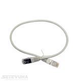 Патч корд L&W ELECTRONICAL FTP Cat. 6a 5 м PVC Сірий (PC004-C6A-500) H00000014347 фото