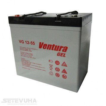 Акумуляторна батарея Ventura 55 Аг GEL 12 В (VG 12-55 Gel) H00000009852 фото