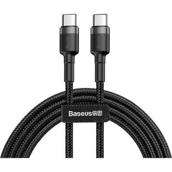 Кабель BASEUS USB Type C - USB Type C 2 м USB 2.0 (CATKLF-HG1) H00000180336 фото