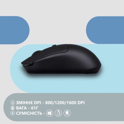 Миша 2E (2E-MF218WBK) H00000338051 фото