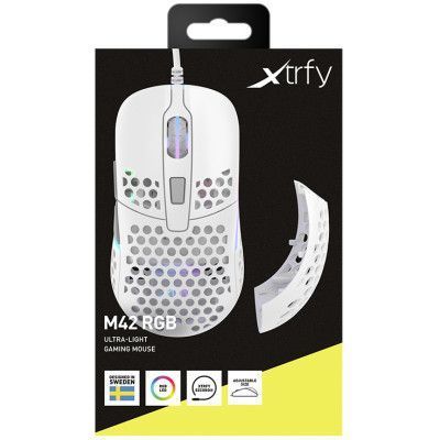 Мышь Xtrfy M42 RGB проводная игровая (XG-M42-RGB-WHITE) H00000457322 фото