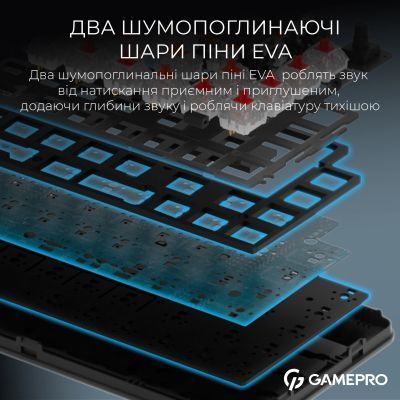 Клавіатура GamePro (MK210B Pro) H00000489170 фото