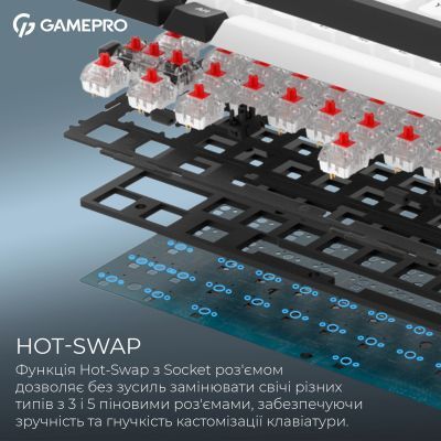 Клавіатура GamePro (MK210B Pro) H00000489170 фото