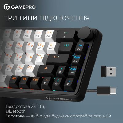 Клавіатура GamePro (MK210B Pro) H00000489170 фото