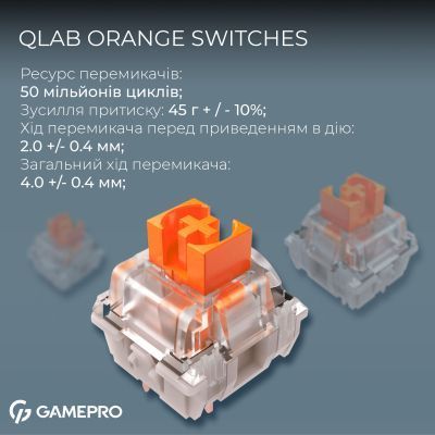 Клавіатура GamePro (MK210B Pro) H00000489170 фото
