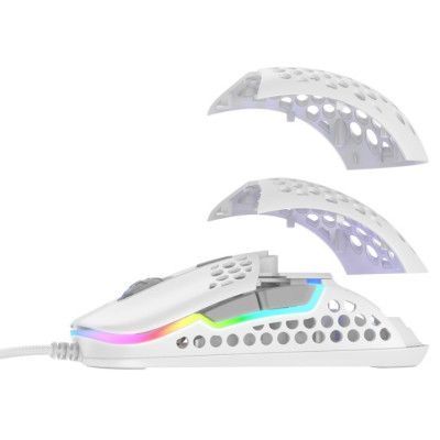 Мышь Xtrfy M42 RGB проводная игровая (XG-M42-RGB-WHITE) H00000457322 фото