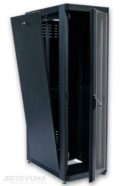 Телекоммуникационный шкаф CMS 45U 19" 1055 мм (UA-MGSE45610MB) H00000002777 фото