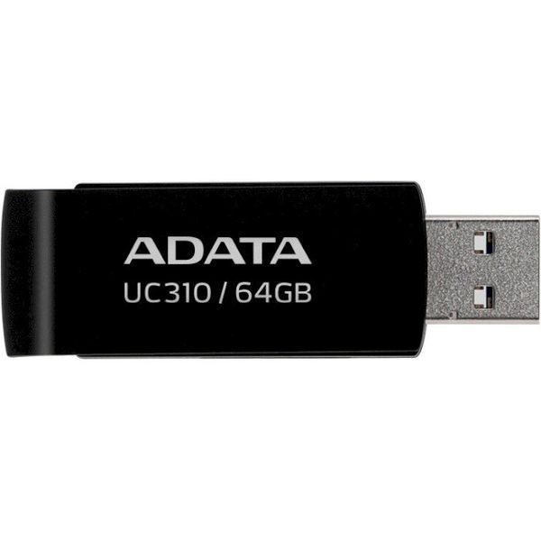 Флеш память USB ADATA (UC310-64G-RBK) H00000389430 фото