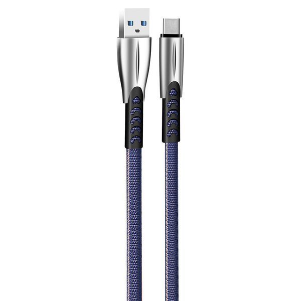 Кабель ColorWay USB Type A - USB Type C 1 м (CW-CBUC012-BL) H00000204067 фото