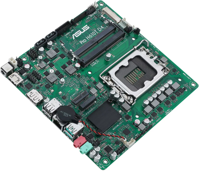 Материнская плата ASUS 1700 (PRO_H610T_D4-CSM) H00000252374 фото