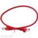 Патч-корд L&W ELECTRONICAL UTP Cat. 5e 0.5 м PVC (PC002-C5E-050RD) H00000014321 фото