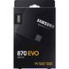 SSD диск Samsung 870 EVO 500ГБ SATA III 2.5" 3D NAND TLC (MZ-77E500B/EU) H00000232409 фото 6