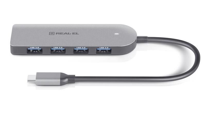 USB-хаб REAL-EL CQ-415 (EL123110001) H00000133961 фото