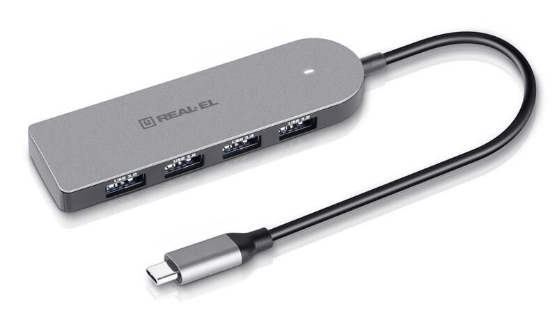 USB-хаб REAL-EL CQ-415 (EL123110001) H00000133961 фото