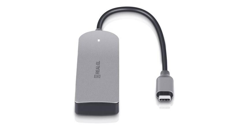 USB-хаб REAL-EL CQ-415 (EL123110001) H00000133961 фото