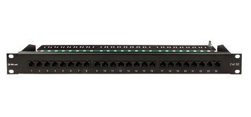 Патч-панель OK-Net 1U 24 &times; RJ-45 UTP кат. 5e (OK-PP102-5EU24) H00000222904 фото