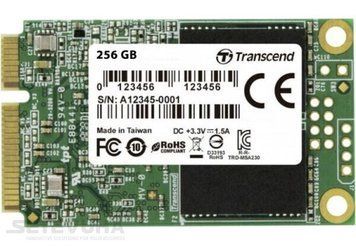 SSD диск Transcend 230S 256ГБ SATA III mSATA 3D NAND TLC (TS256GMSA230S) H00000025498 фото