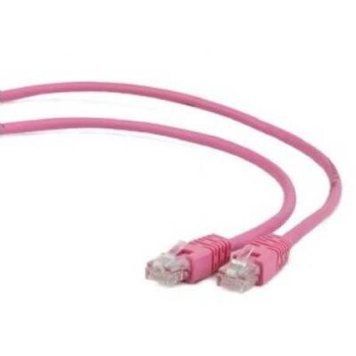Патч-корд Cablexpert UTP Cat. 5e 0.5 м PVC Розовый (PP12-0.5M/RO) H00000137767 фото