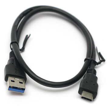 Кабель PowerPlant USB Type A - USB Type C 0.5 м USB 3.0 (USB 3.1 Gen 1) (KD00AS1253) H00000179663 фото