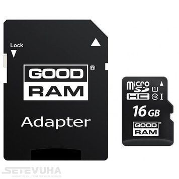 Карта памяти GOODRAM UHS-I microSD 16ГБ (M1AA-0160R12) H00000042548 фото