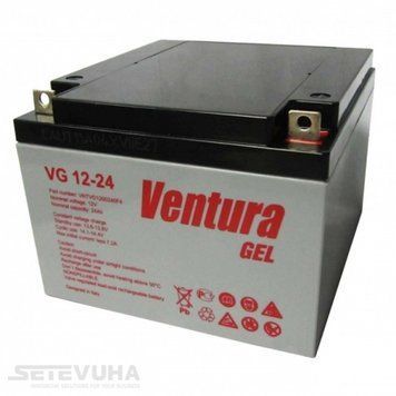 Акумуляторна батарея Ventura 24 Аг GEL 12 В (VG 12-24 Gel) H00000009854 фото